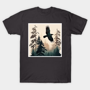 Raven in Flight T-Shirt